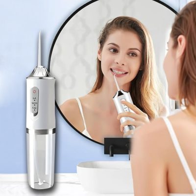 Irrigador bucal inalámbrico - 4 boquillas, recargable por USB | TOOTHCLEANSO