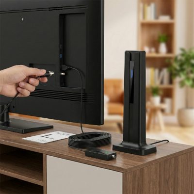 Antena de televisión digital para interiores | TVDIGI