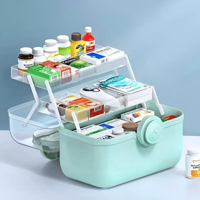 Organizador de medicamentos y suministros | BOKSARA